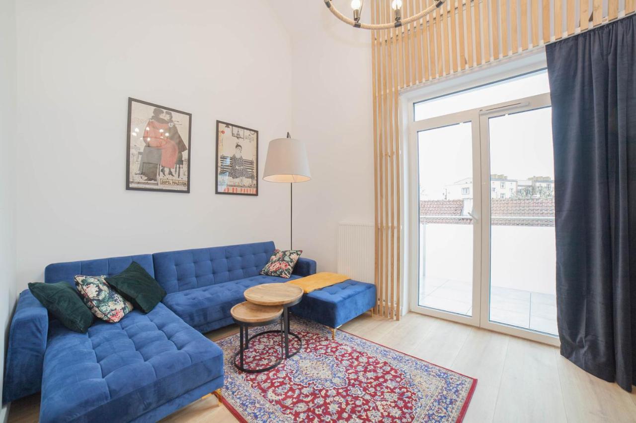 Mragowo Dwupoziomowy Apartament Indygo 85M2 Z Widokiem Na Jezioro Luaran gambar