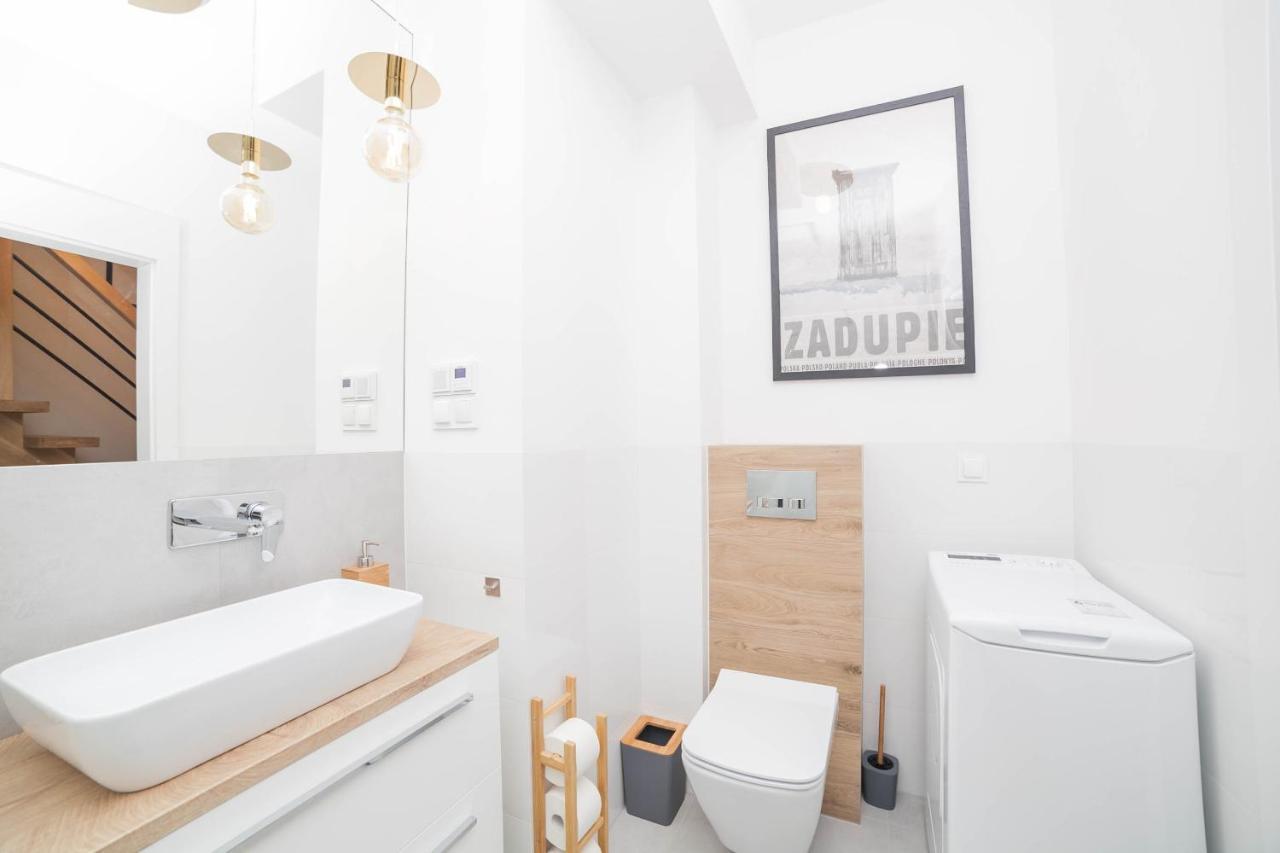 Mragowo Dwupoziomowy Apartament Indygo 85M2 Z Widokiem Na Jezioro Luaran gambar